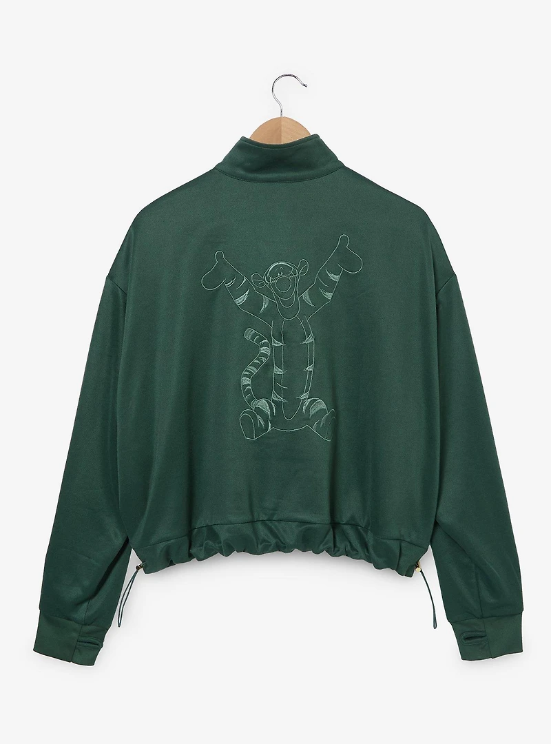 Disney Winnie the Pooh Tigger Women's Cropped Quarter Zip Crewneck - BoxLunch Exclusive