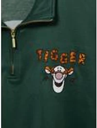 Disney Winnie the Pooh Tigger Women's Cropped Quarter Zip Crewneck - BoxLunch Exclusive