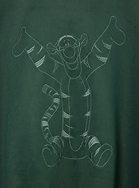 Disney Winnie the Pooh Tigger Women's Cropped Quarter Zip Crewneck - BoxLunch Exclusive