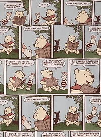 Disney Winnie The Pooh Comic Panels Allover Print Denim Jacket - BoxLunch Exclusive