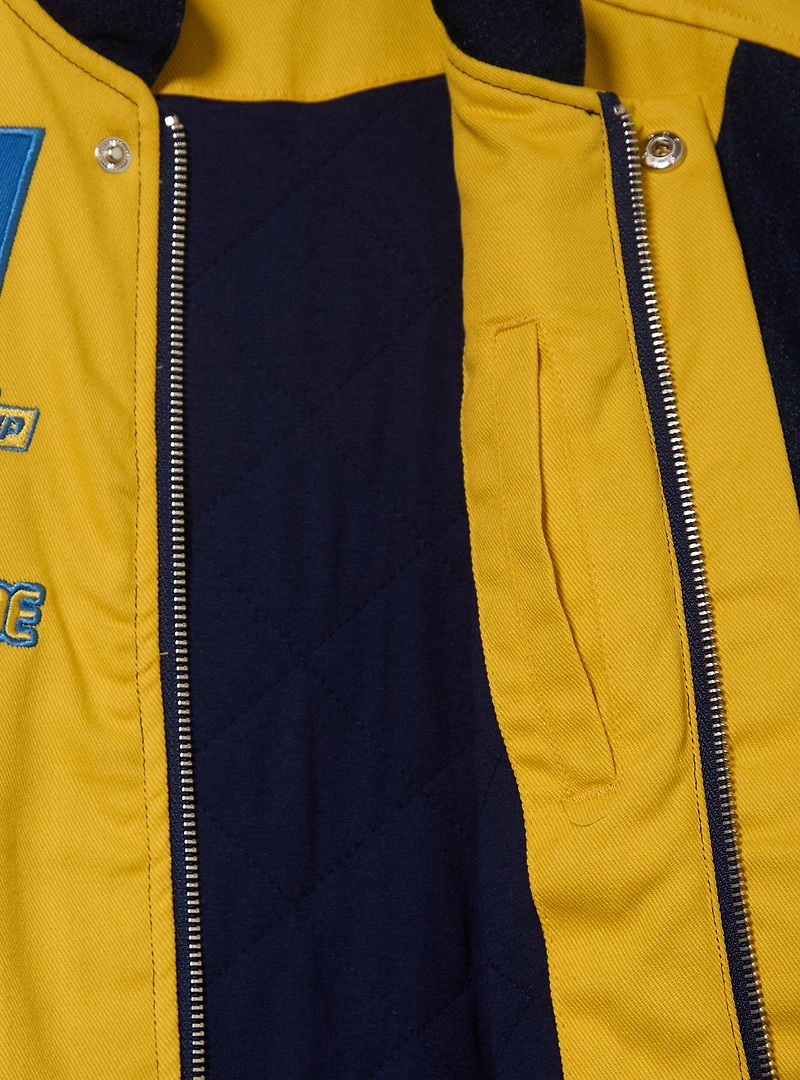 Disney Pixar Cars 3 Cruz Ramirez Women's Cropped Denim Moto Jacket - BoxLunch Exclusive