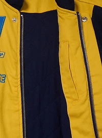 Disney Pixar Cars 3 Cruz Ramirez Women's Cropped Denim Moto Jacket - BoxLunch Exclusive