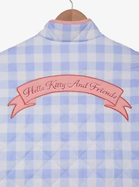 Sanrio Hello Kitty and Friends Gingham Quilted Women's Jacket - BoxLunch Exclusive