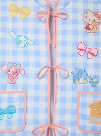 Sanrio Hello Kitty and Friends Gingham Quilted Women's Plus Jacket - BoxLunch Exclusive