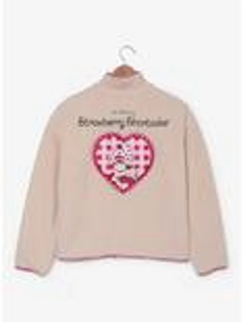 Strawberry Shortcake Embroidered Berries Women's Sherpa Jacket - BoxLunch Exclusive