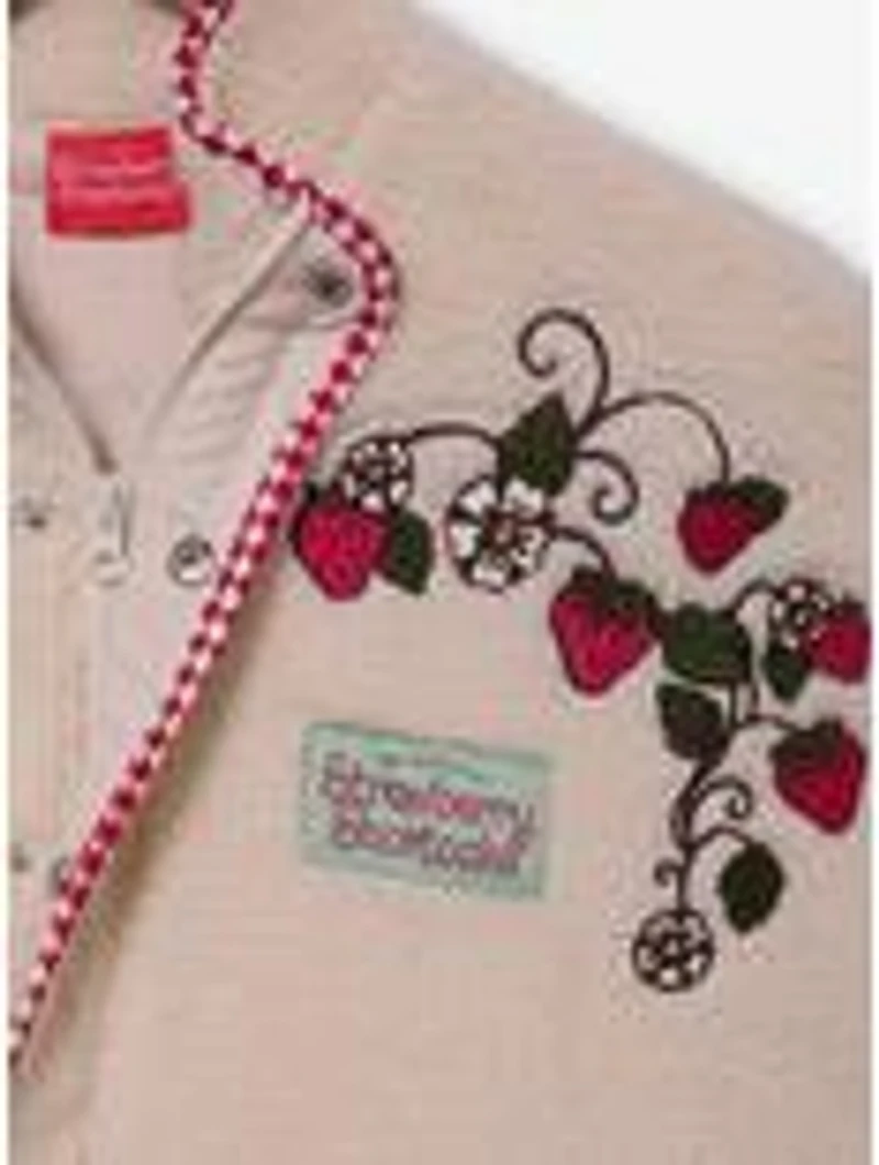 Strawberry Shortcake Embroidered Berries Women's Sherpa Jacket - BoxLunch Exclusive