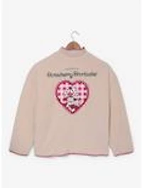 Strawberry Shortcake Embroidered Berries Women's Plus Sherpa Jacket - BoxLunch Exclusive
