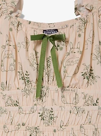 Studio Ghibli® My Neighbor Totoro Botanical Allover Print Dress — BoxLunch Exclusive