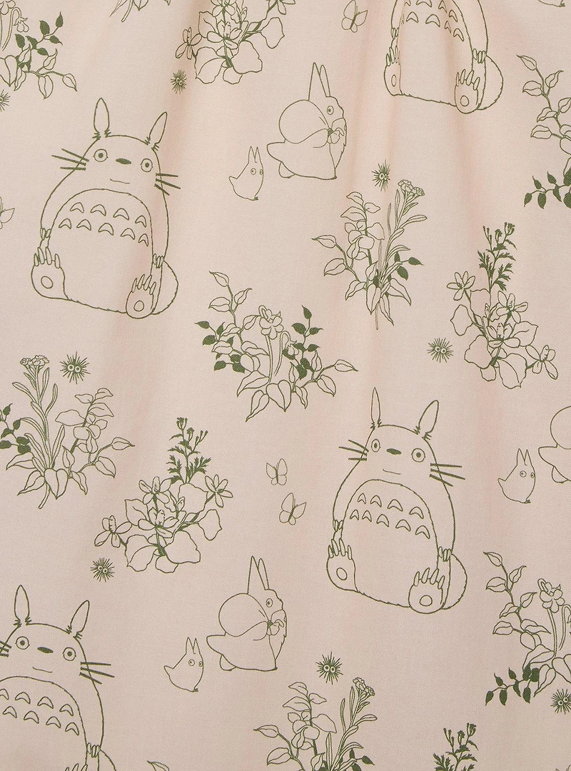 Studio Ghibli® My Neighbor Totoro Botanical Allover Print Dress — BoxLunch Exclusive