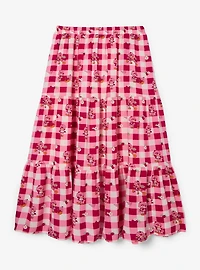 Strawberry Shortcake Gingham Plus Maxi Skirt — BoxLunch Exclusive