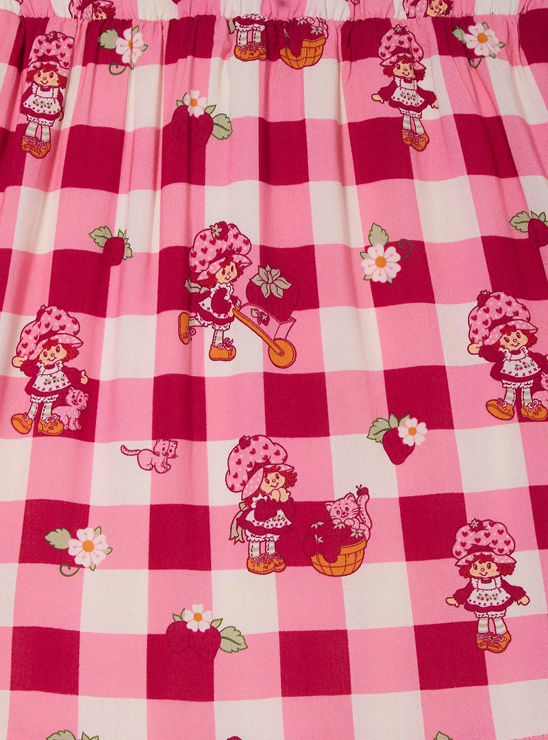 Strawberry Shortcake Gingham Plus Maxi Skirt — BoxLunch Exclusive