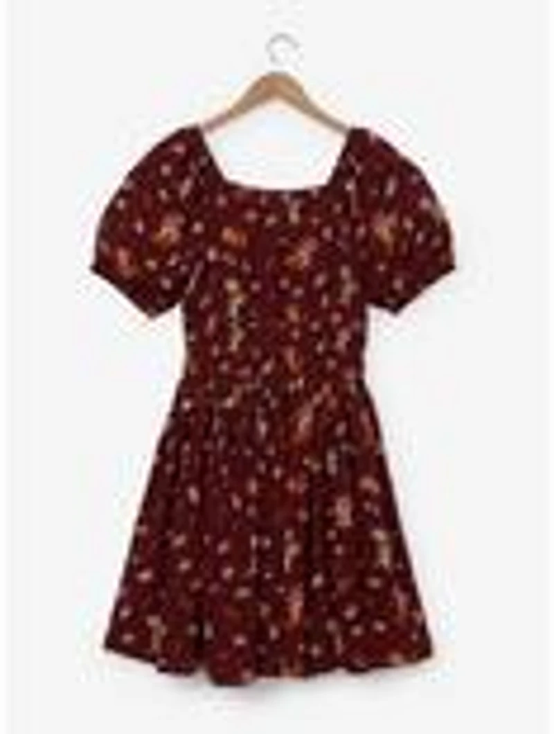 Disney Chip & Dale Fall Foliage Smock Dress - BoxLunch Exclusive