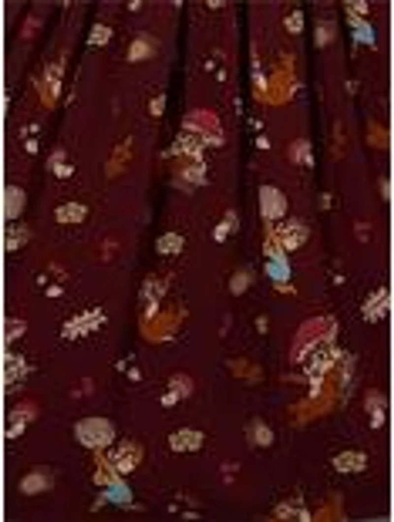 Disney Chip & Dale Fall Foliage Smock Dress - BoxLunch Exclusive