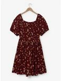 Disney Chip & Dale Fall Foliage Plus Smock Dress - BoxLunch Exclusive