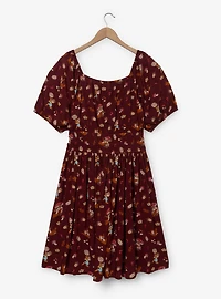 Disney Chip & Dale Fall Foliage Plus Smock Dress - BoxLunch Exclusive