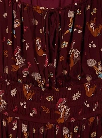 Disney Chip & Dale Fall Foliage Plus Smock Dress - BoxLunch Exclusive