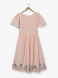 Disney 101 Dalmatians Puppies Striped Plus Midi Dress - BoxLunch Exclusive