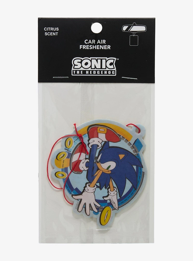 Sonic the Hedgehog Sonic & Rings Citrus Scented Air Freshener - BoxLunch Exclusive