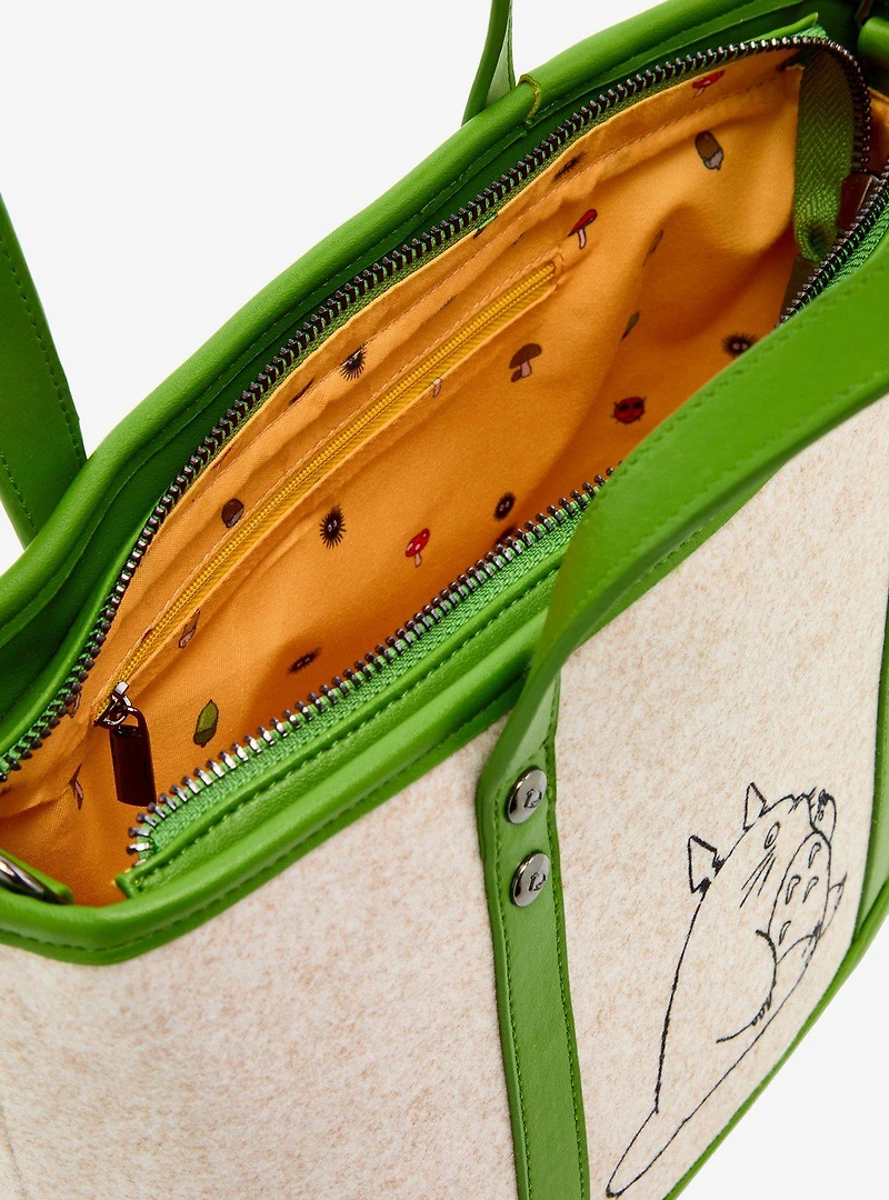 Studio Ghibli® My Neighbor Totoro Line Art Tote Bag — BoxLunch Exclusive
