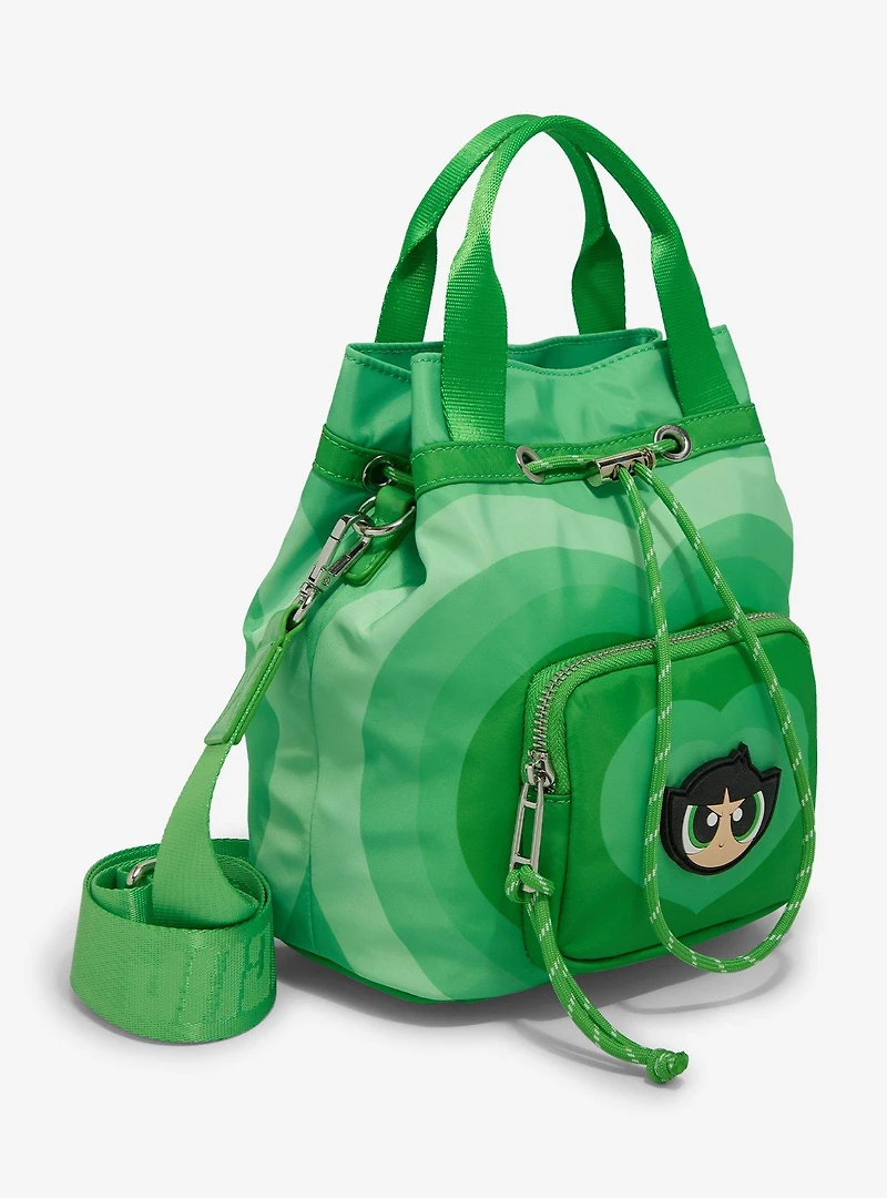 The Powerpuff Girls Buttercup Bucket Crossbody Bag - BoxLunch Exclusive