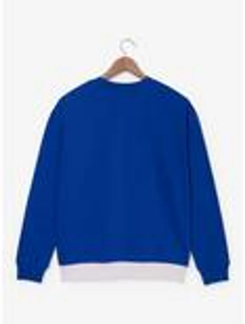 Dragon Ball Z Saiyan Army Symbol Paneled Crewneck - BoxLunch Exclusive