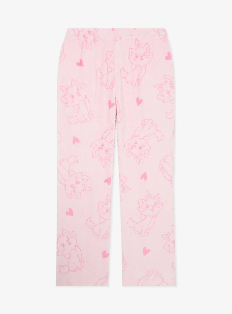 Disney The Aristocats Marie Allover Print Plush Plus Sleep Pants - BoxLunch Exclusive