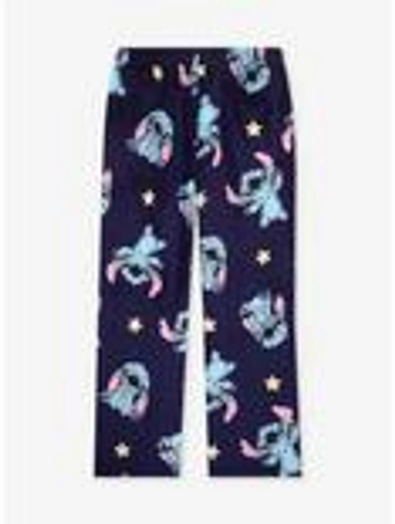 Disney Lilo & Stitch Stars Allover Print Plus Plush Sleep Pants - BoxLunch Exclusive