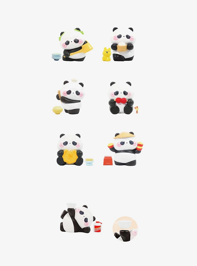 Panda Restaurant Blind Box Figure