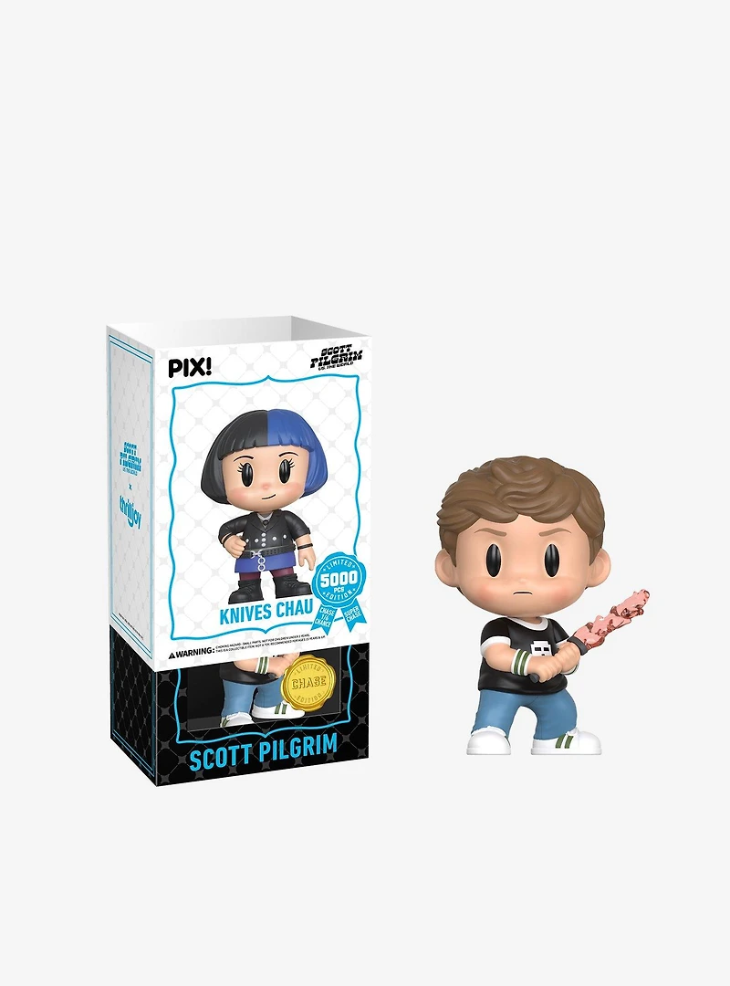 Thrilljoy Scott Pilgrim vs. The World Pix! Knives Chau Figure