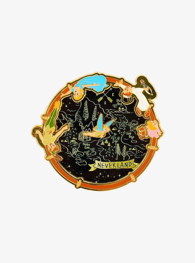 Loungefly Disney Peter Pan Spinning Enamel Pin — BoxLunch Exclusive