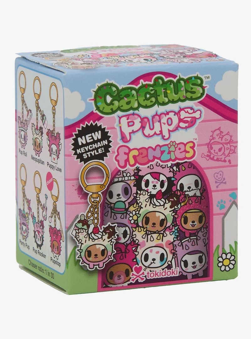 tokidoki Cactus Pups Frenzies Blind Box Keychain