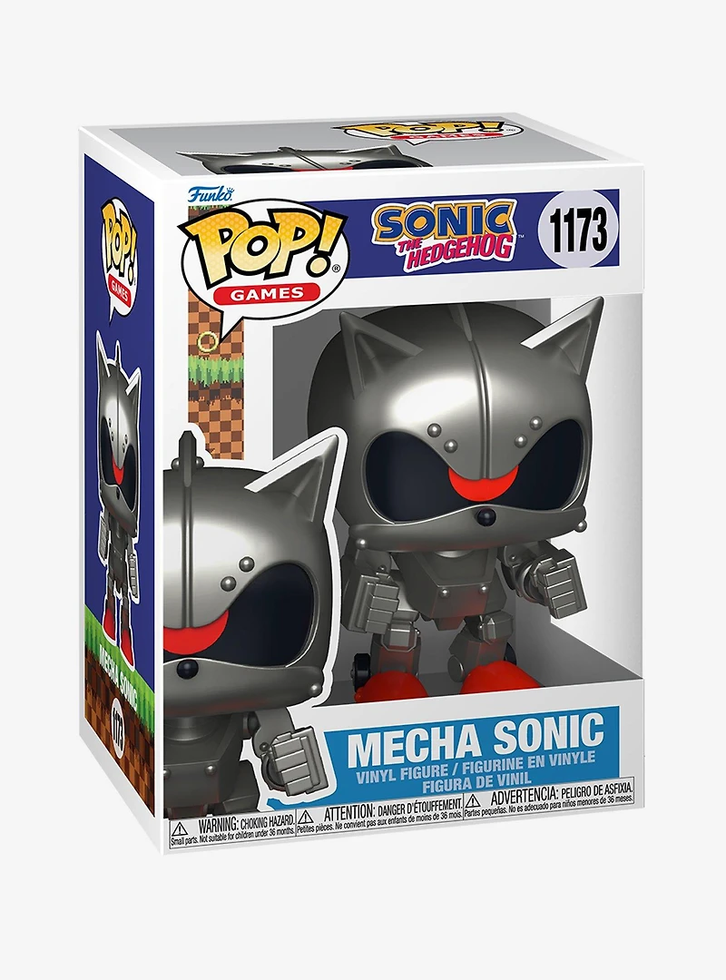 Funko Pop! Games Sonic The Hedgehog Mecha Sonic Vinyl Figure
