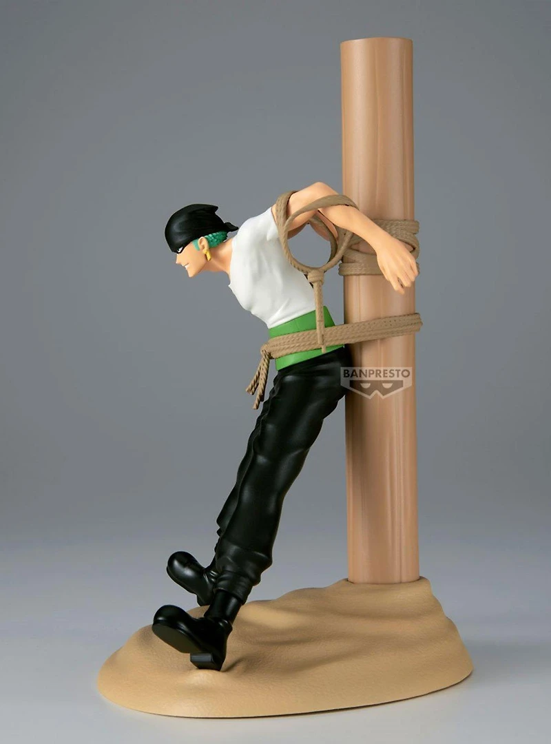 Bandai Namco One Piece FigLife! Pirate Hunter Zoro Figure