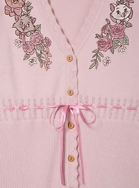 Disney The Aristocats Floral Kittens Women's Plus Cardigan - BoxLunch Exclusive