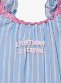 Bluey Ice Cream Toddler Ruffle Dress — BoxLunch Exclusive