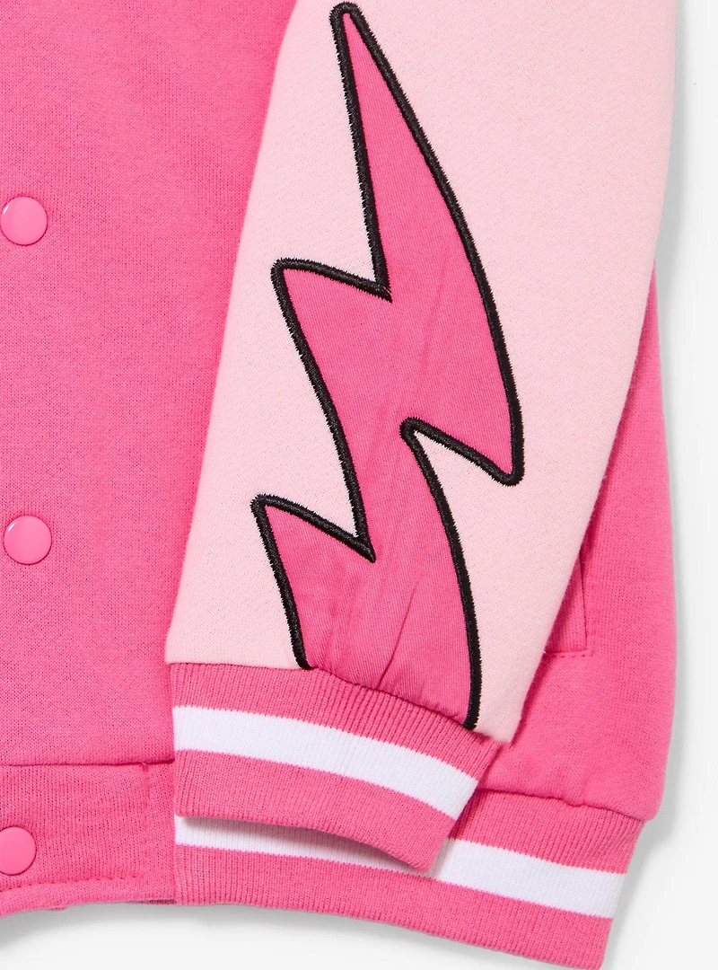 Bluey Pizza Girls Toddler Varsity Jacket - BoxLunch Exclusive