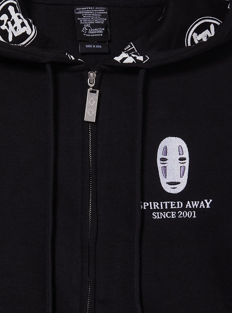 Studio Ghibli® Spirited Away No-Face Embroidered Hoodie - BoxLunch Exclusive