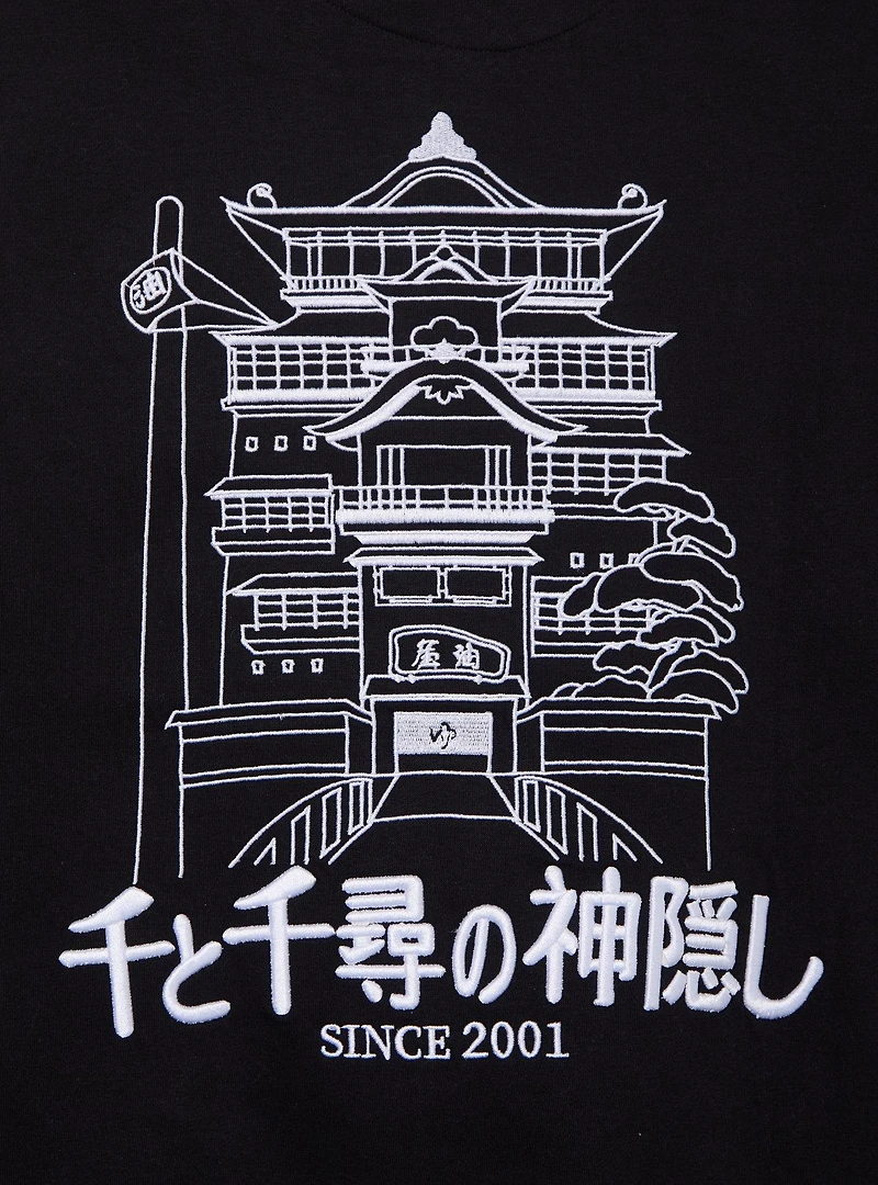 Studio Ghibli® Spirited Away No-Face Embroidered Hoodie - BoxLunch Exclusive