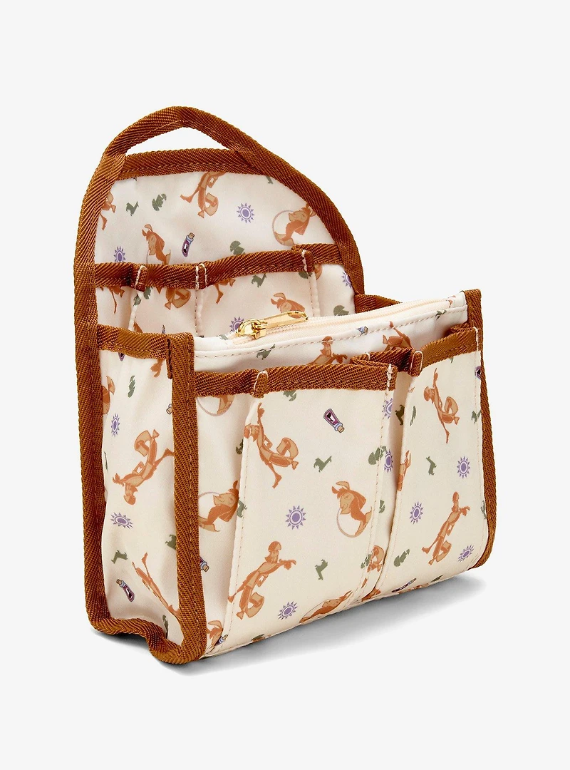 Disney The Emperor's New Groove Kuzco Pattern Allover Print Mini Backpack Organizer - BoxLunch Exclusive