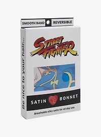Street Fighter Chun-Li Double-Layered Reversible Satin Bonnet — BoxLunch Exclusive