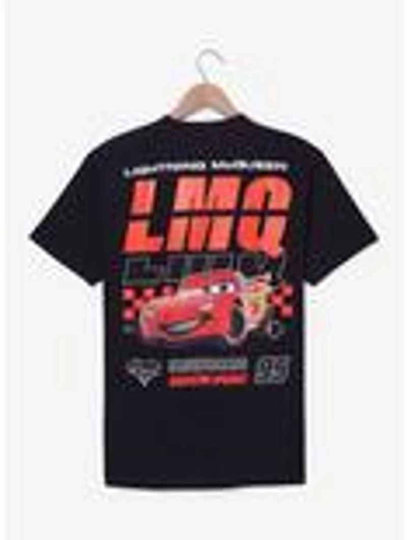 Disney Pixar Cars Lightning McQueen Logo T-Shirt - BoxLunch Exclusive