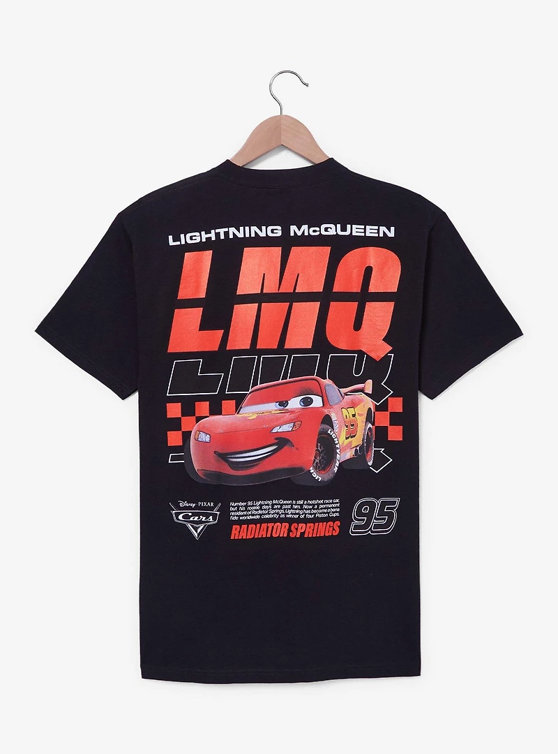 Disney Pixar Cars Lightning McQueen Logo T-Shirt - BoxLunch Exclusive