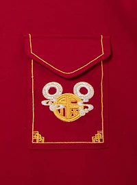 Disney Mickey & Friends Lunar New Year Red Envelope Pocket T-Shirt - BoxLunch Exclusive