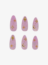 Purple Moon Faux Nails — BoxLunch Exclusive