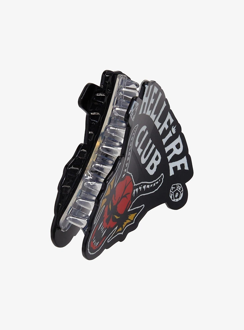 Stranger Things Hellfire Club Logo Figural Claw Clip