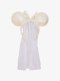 Loungefly Disney Minnie Mouse Wedding Veil Ears — BoxLunch Exclusive