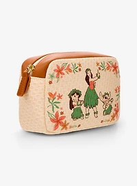 Loungefly Disney Lilo & Stitch Hula Floral Cosmetic Bag - BoxLunch Exclusive