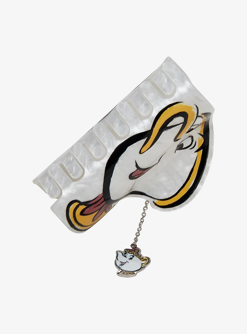 Disney Beauty and The Beast Chip Figural Claw Clip — BoxLunch Exclusive