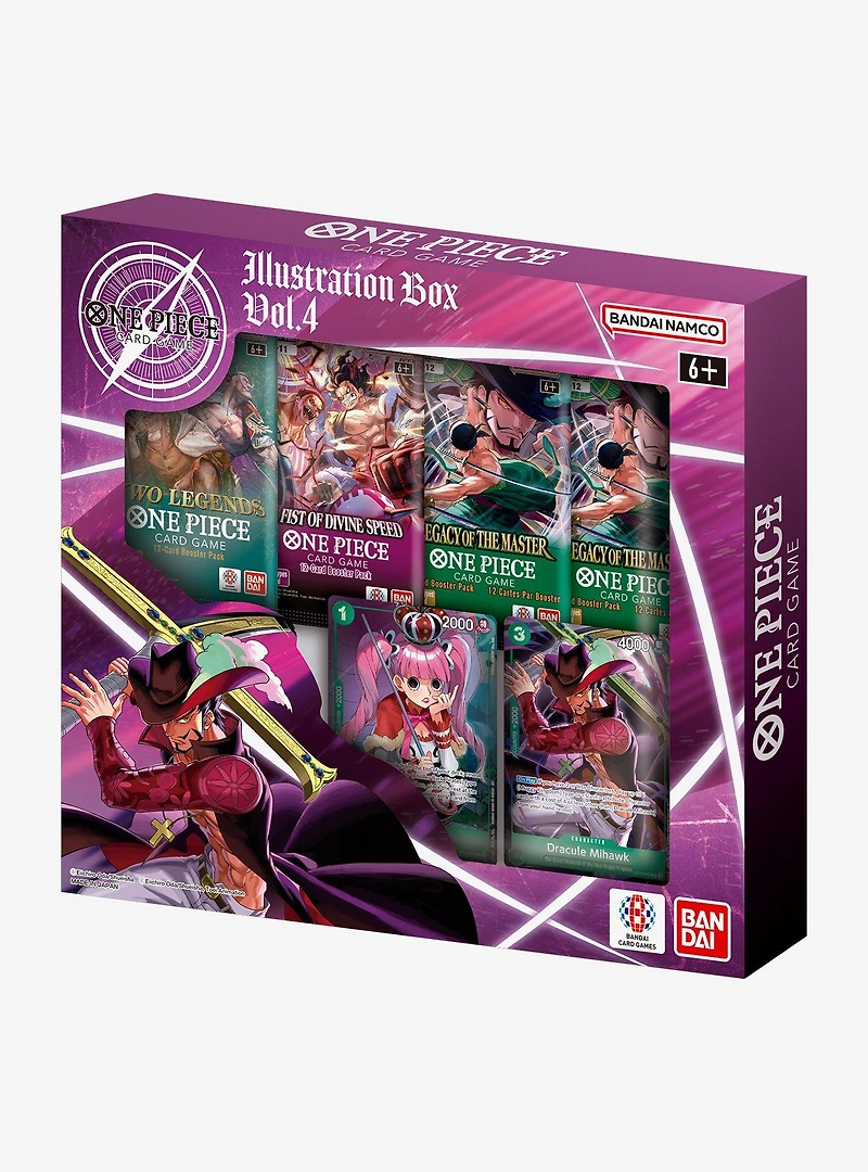 Bandai Namco One Piece Card Game Illustration Box Vol. 4