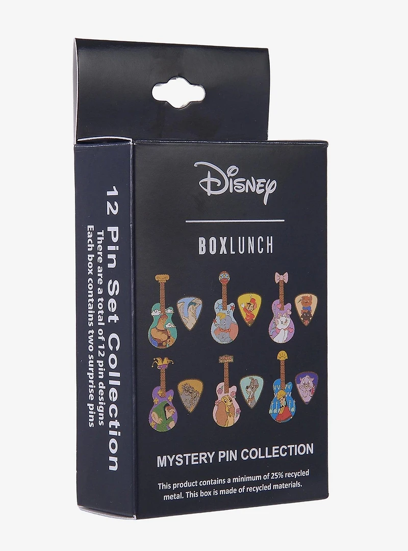 Disney Guitar & Pick Blind Box Enamel Pin Set — BoxLunch Exclusive